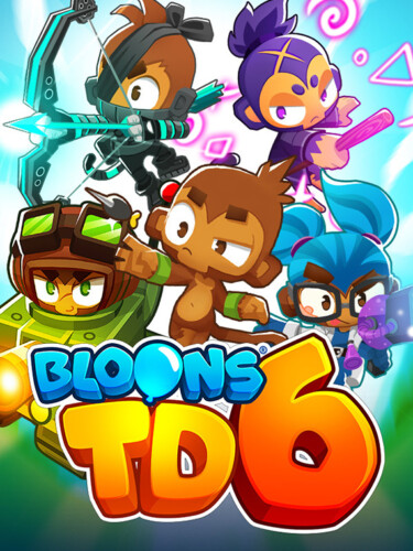 Cover media of Bloons TD 6 video game.
