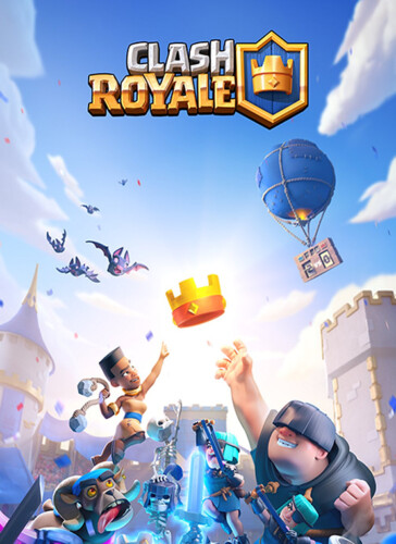 Cover media of Clash Royale video game.