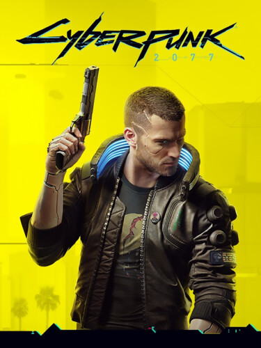 Cover media of Cyberpunk 2077 video game.