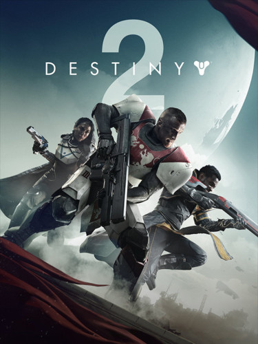 Cover media of Destiny 2 video game.