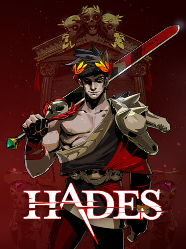 Cover media of Hades video game.