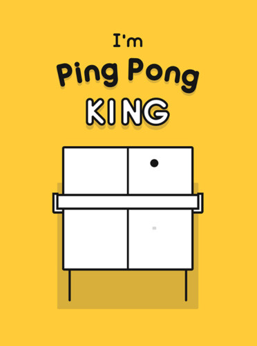 Cover media of I’m Ping Pong King :) video game.