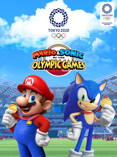 Cover media of Mario and Sonic at the Olympic Games: Tokyo 2020 video game.