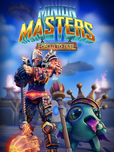 Cover media of Minion Masters video game.