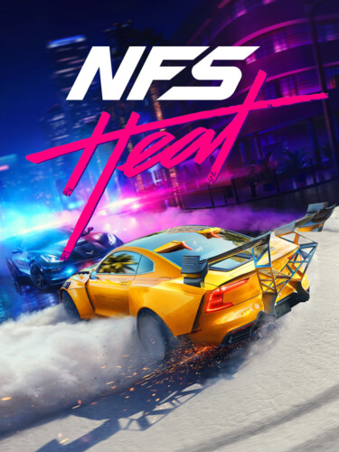 Cover media of Need for Speed Heat video game.