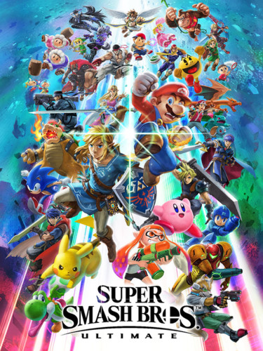 Cover media of Super Smash Bros. Ultimate video game.