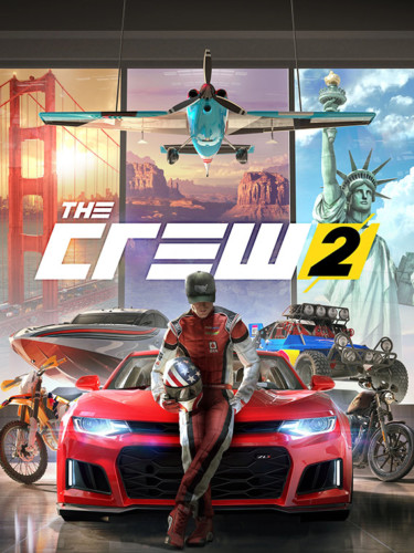 Cover media of The Crew 2 video game.