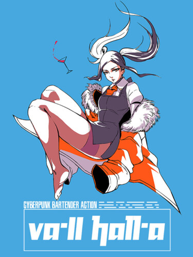 Cover media of VA-11 Hall-A: Cyberpunk Bartender Action video game.