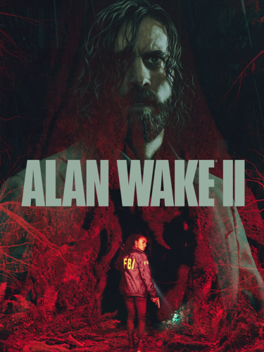 Cover media of Alan Wake II video game.