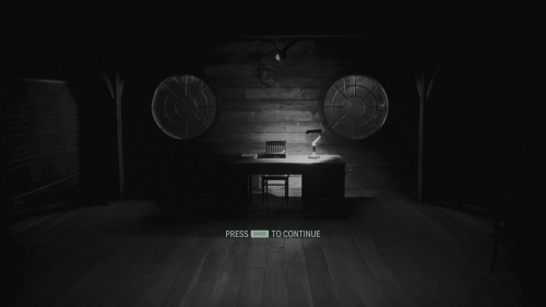 Start Screen screenshot of Alan Wake II video game interface.