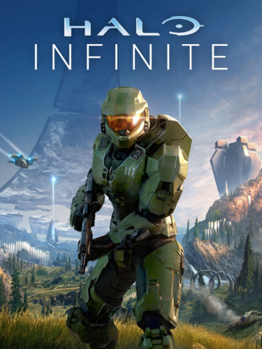 Cover media of Halo Infinite video game.