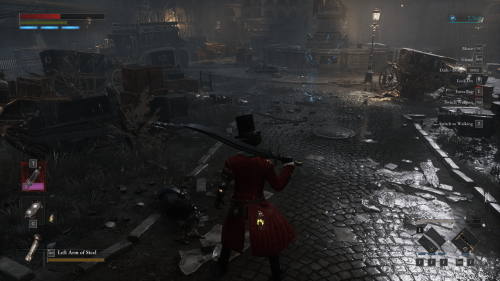 HUD screenshot of Lies Of P video game interface.