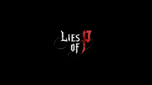 Logo screenshot of Lies Of P video game interface.