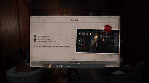 Tutorial screenshot of Lies Of P video game interface.