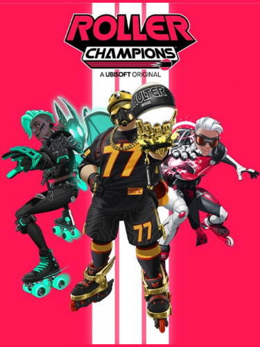 Cover media of Roller Champions video game.
