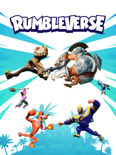 Cover media of Rumbleverse video game.