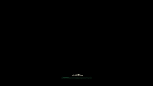 Loading screenshot of Shadow Gambit: The Cursed Crew video game interface.