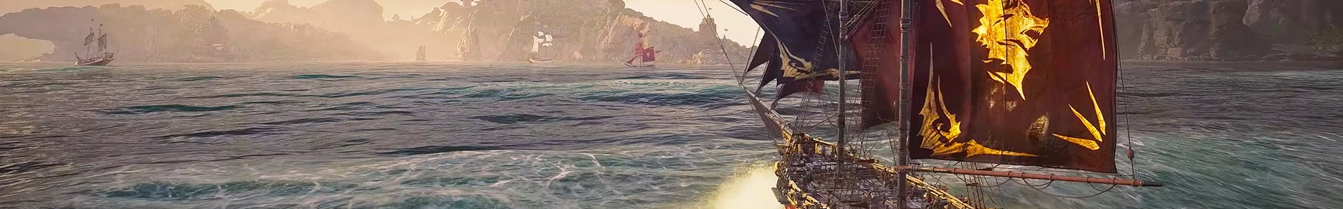 Banner media of Skull and Bones video game.