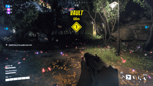 HUD screenshot of The Finals video game interface.